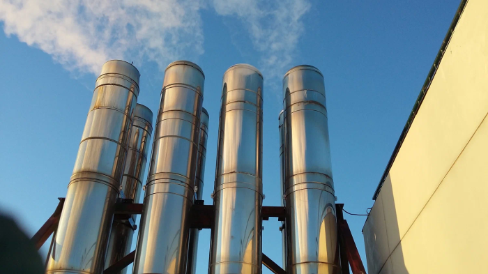 Аэродинамические испытания дымовых каналов